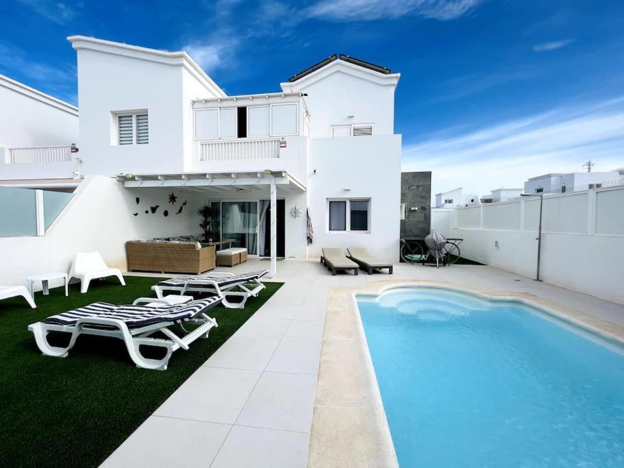 Lovely Villa Sanmar, Heated Pool Πλάγια Μπλάνκα Εξωτερικό φωτογραφία
